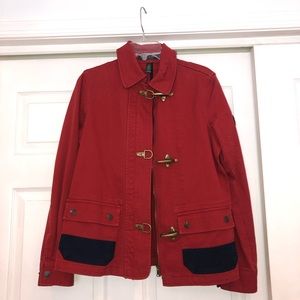 Lauren Ralph Lauren | Vintage Red Denim Jacket